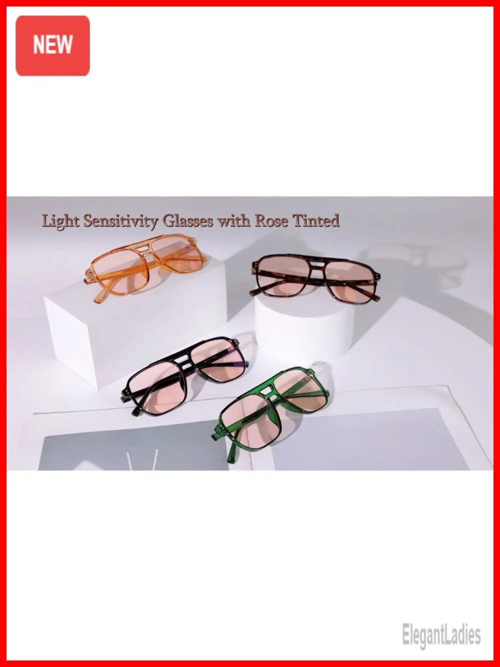 FL-41 Migraine Glasses for Light Sensitivity & Photophobia Indoor/Outdoor Blue